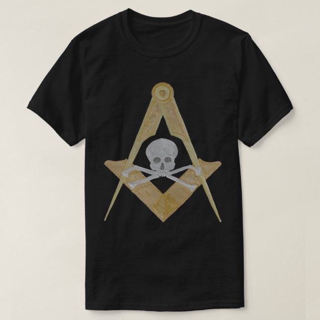 T-shirt Symbole compas, angle et  (Design devant)