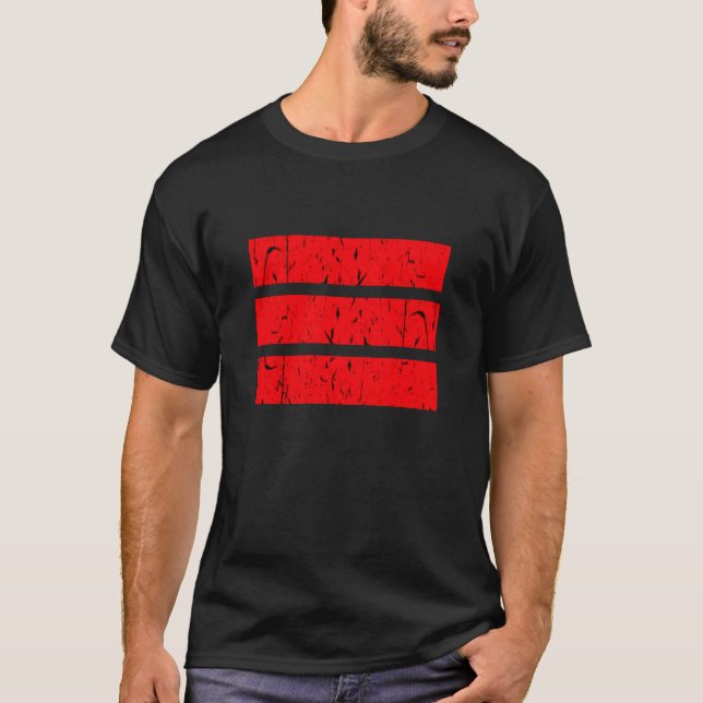 T-shirt Symbole Cool en 3 lignes | Uniformité & Harmonie C (Devant)