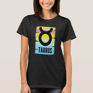T-shirt Symbole cool Taurus Astrologie Tarot Horoscopes Bi