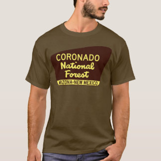 T-shirt Symbole Coronado National Forest Arizona Nouveau-M
