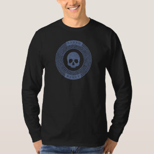 T-shirt Symbole crâne de Dieu grec Hades Mythologie crête