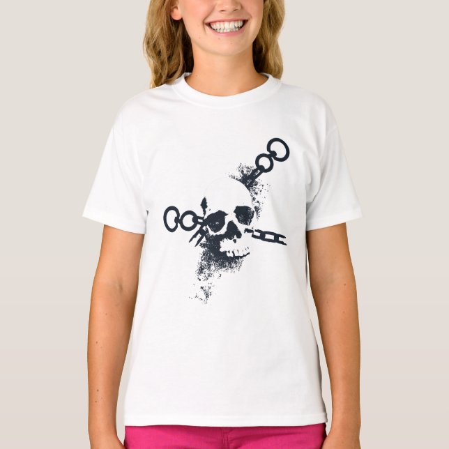 T-shirt Symbole crâne du Necromancer (Devant)