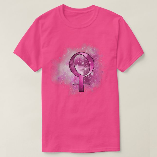 T-shirt Symbole d'alchimie de Vénus (Design devant)