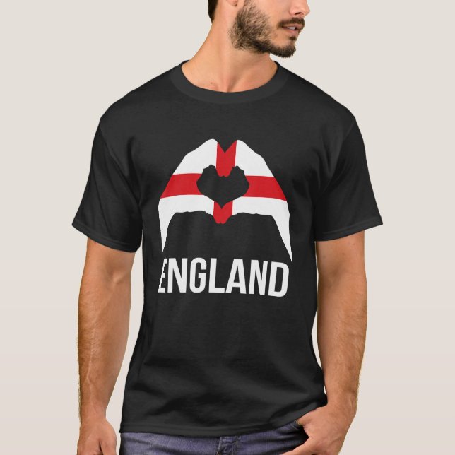 T-shirt Symbole d'amour Angleterre (Devant)