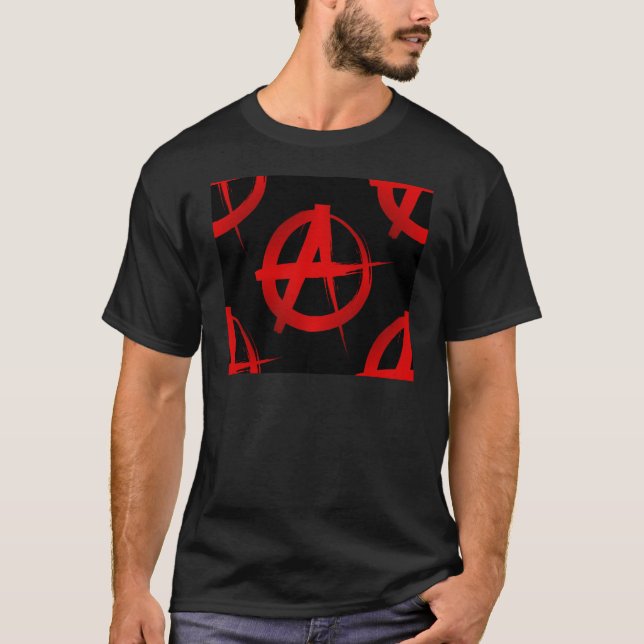 T-shirt Symbole d'anarchie (Devant)