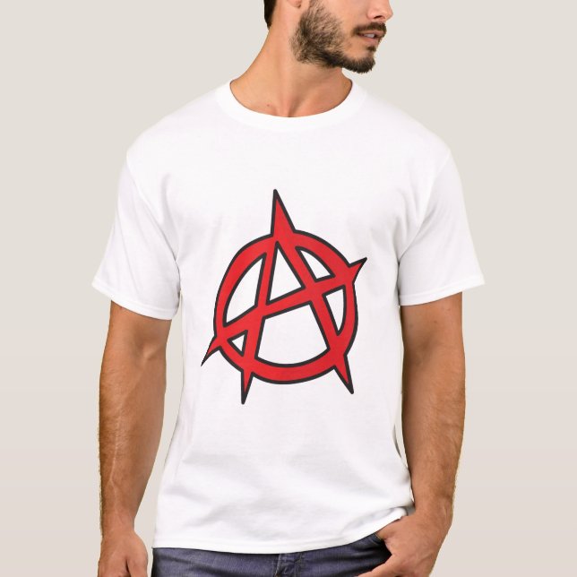 T-shirt Symbole d'anarchie (Devant)