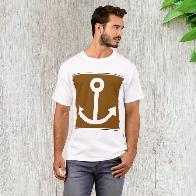 T-shirt SYMBOLE D'Ancre Nautique (Créateur téléchargé)