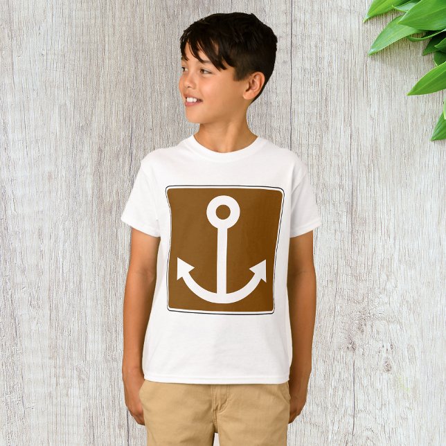 T-shirt SYMBOLE D'Ancre Nautique (Créateur téléchargé)