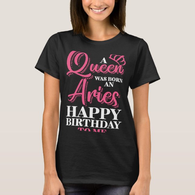 T-shirt SYMBOLE D'Astrologie D'Horoscope Aries Zodiac (Devant)
