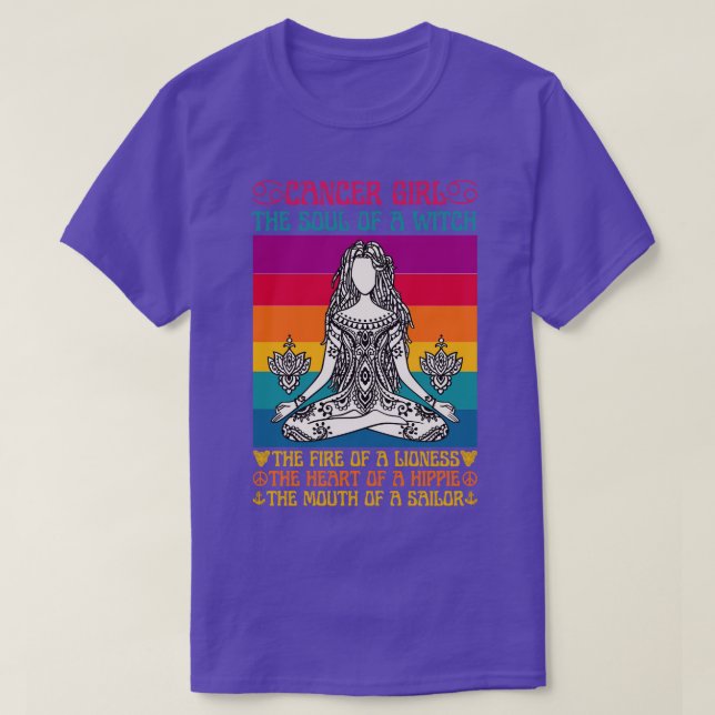 T-shirt Symbole d'astrologie féminine (Design devant)