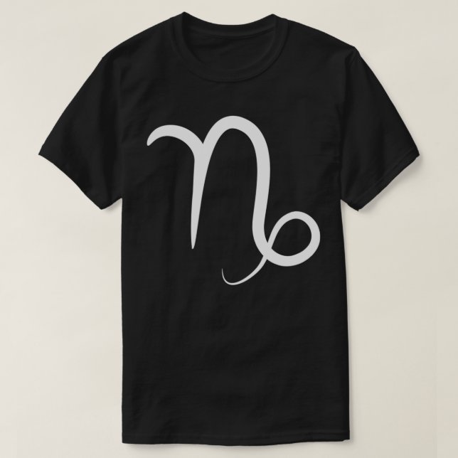 T-shirt SYMBOLE D'Astrologie Horoscope Capricorne (Design devant)