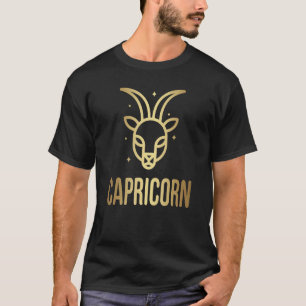 T-shirt SYMBOLE D'Astrologie Zodiaque Capricorne Horoscope