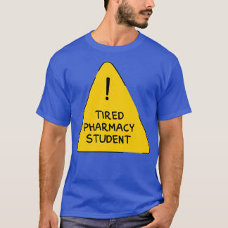 T-shirt Symbole d'avertissement amusant étudiant en psycho