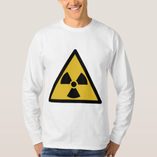 T-shirt Symbole d'avertissement de rayonnement (danger rad