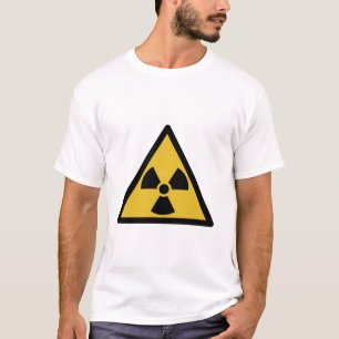 T-shirt Symbole d'avertissement de rayonnement (danger rad