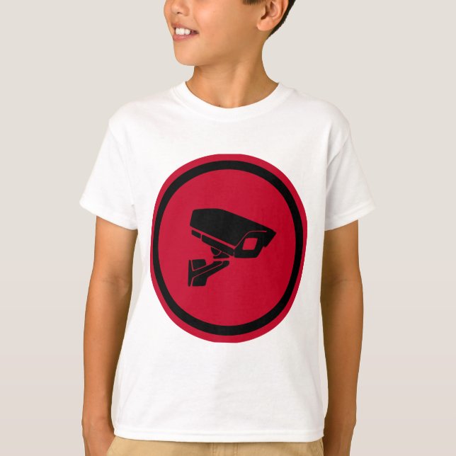 T-shirt symbole de caméraman (Devant)