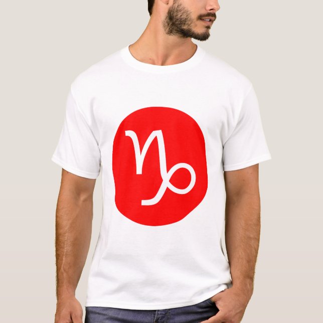 T-shirt Symbole de Capricorne (Devant)