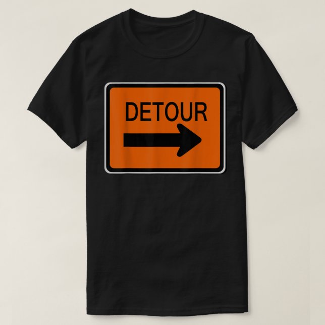 T-shirt Symbole de détour Simple Costume d'Halloween simpl (Design devant)