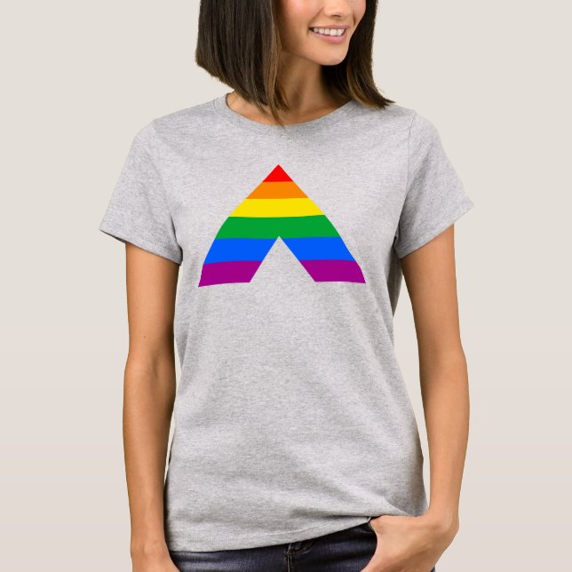 T-Shirt Symbole de Fierté Allié (Devant)