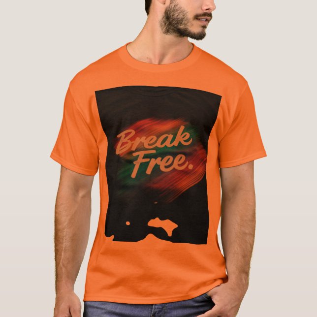 T-shirt Symbole de force et de fortune (Devant)