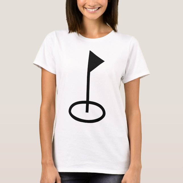 T-shirt Symbole de golf (Devant)