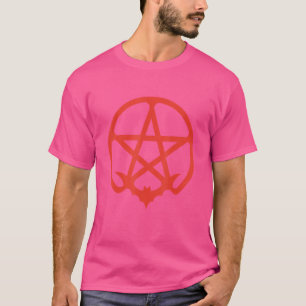 T-shirt Symbole de gravité esthétique foncé de la chauve-s