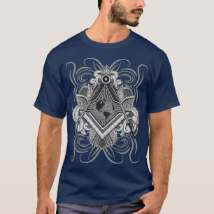T-shirt Symbole de jour occulte Secret Mystique Masonique