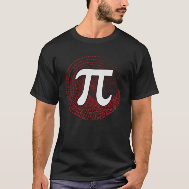 T-shirt Symbole de jour Pi Cercle Math Enseignant Numéro d (Devant)