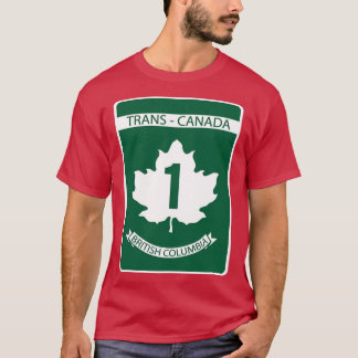 T-shirt Symbole de la Colombie-Britannique de Trans Canada