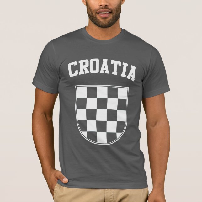 T-shirt Symbole de la Croatie (Devant)