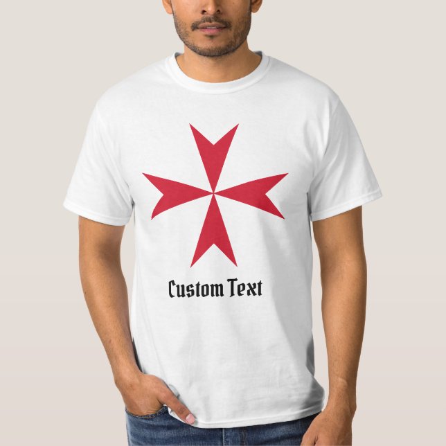 T-shirt Symbole de la Croix de Malte (Devant)
