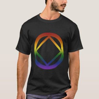 T-shirt Symbole de la fierté arc-en-ciel anonyme T classiq