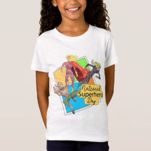 T-Shirt Symbole de la Journée nationale des super-héros