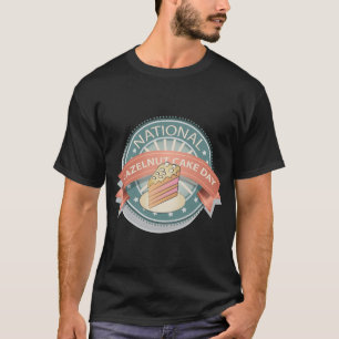 T-shirt Symbole de la Journée nationale du gâteau de noise