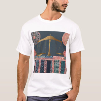 T-shirt Symbole de la Libra Zodiac pour les amoureux de l'