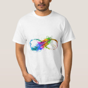 T-shirt Symbole de la neurodiversité Rainbow Infinity Auti
