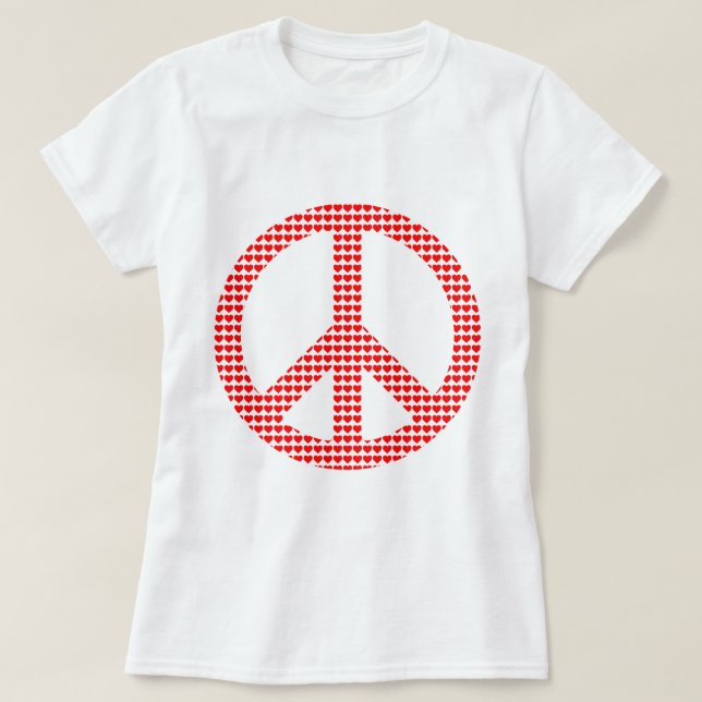 T-shirt Symbole de la paix (Design devant)