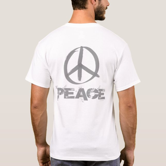 T-shirt Symbole de la paix (Dos)