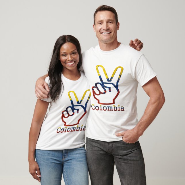 T-shirt SYMBOLE DE LA PAIX Colombien (Unisexe)