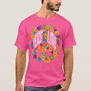 T-shirt SYMBOLE DE LA PAIX HIPINE Fleur