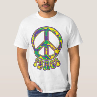 T-shirt Symbole de la paix hippie