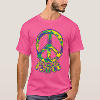 T-shirt SYMBOLE DE LA PAIX Hippie