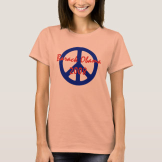 T-shirt Symbole de la paix Obama 2008 Tee - shirts