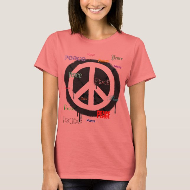 T-SHIRT SYMBOLE DE LA PAIX TEE (Devant)