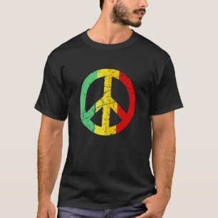 T-shirt SYMBOLE DE LA PAIX vintage DE LA LIBERTÉ UNIQUE DE