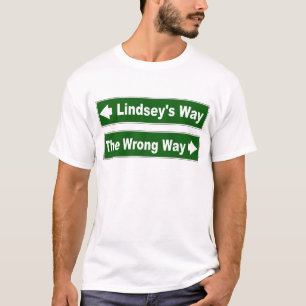 T-shirt Symbole de la rue Way Lindsey Lindsay Shirt