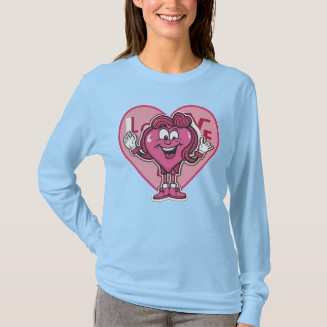 T-shirt Symbole de l'amour (Devant)