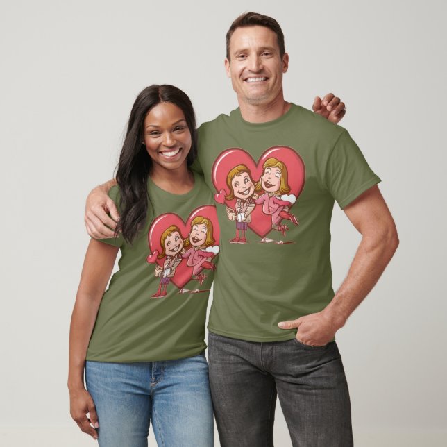 T-shirt Symbole de l'amour (Unisexe)