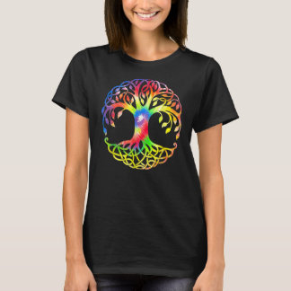 T-shirt Symbole de l'arbre de vie Couleur 1