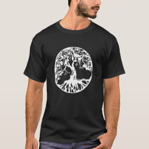 T-shirt Symbole de l'arbre de vie Méditation du Yoga fract